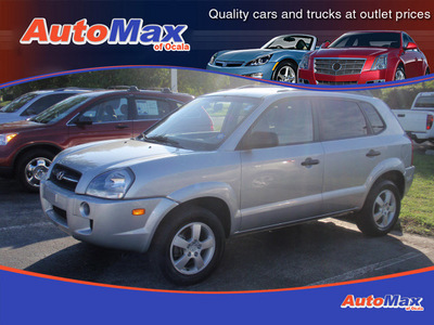hyundai tucson 2008 silver suv gls gasoline 4 cylinders front wheel drive automatic 34474