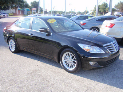 hyundai genesis 2011 black sedan 3 8l v6 gasoline 6 cylinders rear wheel drive automatic 34474