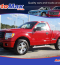 ford f 150 2009 red stx gasoline 8 cylinders 4 wheel drive automatic 34474