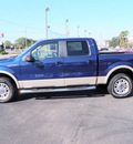 ford f 150 2010 dk  blue lariat flex fuel 8 cylinders 4 wheel drive automatic with overdrive 32401