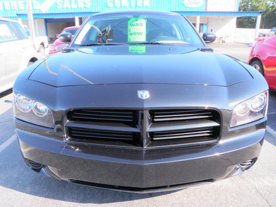 dodge charger 2008 black sedan gasoline 6 cylinders rear wheel drive automatic 32401