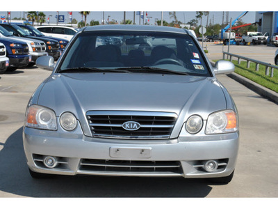 kia optima 2004 silver sedan lx gasoline 4 cylinders front wheel drive automatic 77090