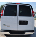 chevrolet express 2011 white van 3500 flex fuel 8 cylinders rear wheel drive automatic with overdrive 77090