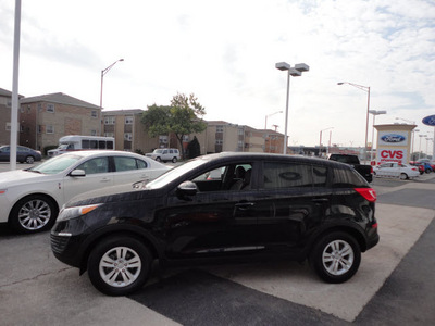 kia sportage 2011 ebony suv gasoline 4 cylinders front wheel drive automatic with overdrive 60546