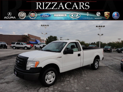 ford f 150 2009 white styleside xl gasoline 8 cylinders 2 wheel drive automatic with overdrive 60546