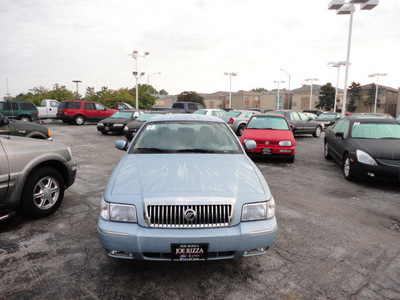 mercury grand marquis 2008 lt  blue sedan gs gasoline 8 cylinders rear wheel drive automatic with overdrive 60546