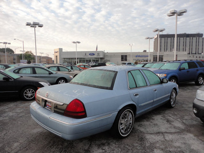 mercury grand marquis 2008 lt  blue sedan gs gasoline 8 cylinders rear wheel drive automatic with overdrive 60546