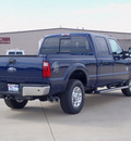 ford f 250 super duty 2012 blue lariat biodiesel 8 cylinders 4 wheel drive automatic 62708
