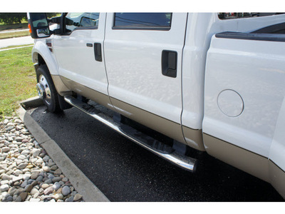 ford f 450 super duty 2008 oxford white lariat diesel 8 cylinders 4 wheel drive automatic 07724