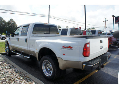 ford f 450 super duty 2008 oxford white lariat diesel 8 cylinders 4 wheel drive automatic 07724