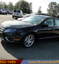 ford fusion 2012 black sedan sel gasoline 4 cylinders front wheel drive automatic 98032