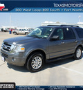 ford expedition 2011 gray suv xlt flex fuel 8 cylinders 2 wheel drive automatic 76108