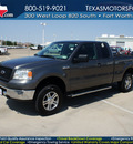 ford f 150 2006 dk  gray xlt flex fuel 8 cylinders 4 wheel drive automatic with overdrive 76108