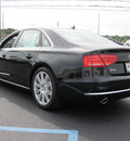 audi a8 2012 black sedan l quattro gasoline 8 cylinders all whee drive tiptronic 46410
