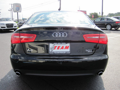 audi a6 2012 black sedan 3 0t quattro premium plus gasoline 6 cylinders all whee drive tiptronic 46410