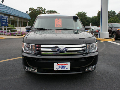 ford flex 2011 black sel gasoline 6 cylinders all whee drive automatic with overdrive 08753