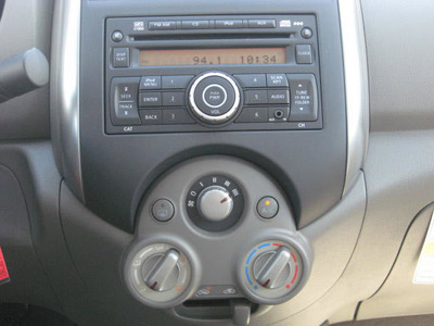 nissan versa 2012 magnetic gray sedan sl gasoline 4 cylinders front wheel drive automatic 33884