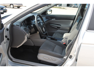 honda accord 2010 silver sedan ex v6 gasoline 6 cylinders front wheel drive automatic 77065