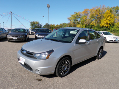 ford focus 2011 silver sedan sport ses gasoline 4 cylinders front wheel drive automatic with overdrive 55321