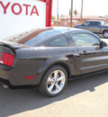 ford mustang 2009 black coupe gt gasoline 8 cylinders rear wheel drive standard 79925