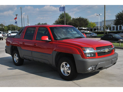 chevrolet avalanche 2002 red suv 1500 gasoline v8 rear wheel drive automatic with overdrive 77090