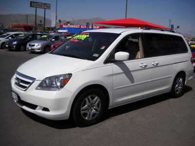 honda odyssey 2006 white van ex gasoline 6 cylinders front wheel drive automatic 79925