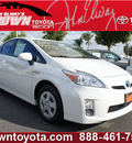 toyota prius 2011 white hatchback ii hybrid 4 cylinders front wheel drive cont  variable trans  91761