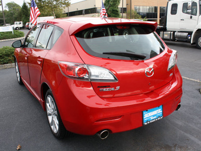 mazda mazda3 2010 red hatchback s sport gasoline 4 cylinders front wheel drive automatic 07702