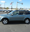 subaru forester 2010 lt  green wagon 2 5x premium awd gasoline 4 cylinders all whee drive automatic 55420