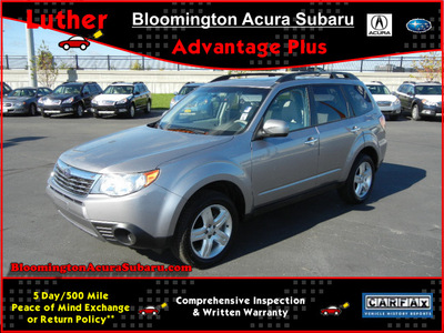 subaru forester 2010 silver wagon 2 5x premium awd gasoline 4 cylinders all whee drive automatic 55420