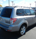 subaru forester 2010 silver wagon 2 5x premium awd gasoline 4 cylinders all whee drive automatic 55420