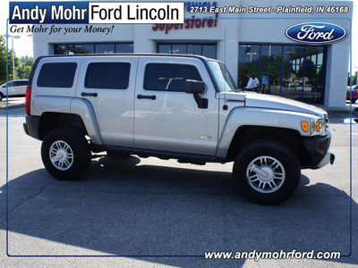 hummer h3 2008 silver suv suv gasoline 5 cylinders 4 wheel drive automatic 46168