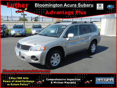 mitsubishi endeavor 2010 silver suv ls awd gasoline 6 cylinders all whee drive automatic 55420