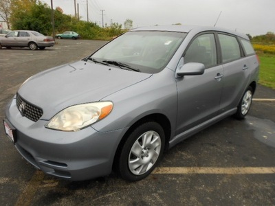 toyota matrix 2004 blue wagon gasoline 4 cylinders front wheel drive not specified 43228