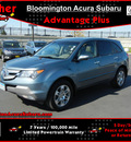 acura mdx 2008 lt  blue suv awd gasoline 6 cylinders all whee drive automatic 55420