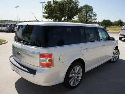 ford flex 2012 white wagon limited gasoline 6 cylinders front wheel drive 6 speed automatic 76205