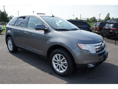 ford edge 2010 gray suv sel gasoline 6 cylinders all whee drive 6 speed automatic 07060