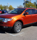 ford edge 2007 orange suv sel gasoline 6 cylinders front wheel drive 6 speed automatic 46168