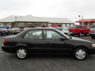 toyota corolla 1999 black sedan gasoline 4 cylinders front wheel drive not specified 43228