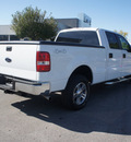 ford f 150 2008 white xlt gasoline 8 cylinders 4 wheel drive 4 speed automatic 46168