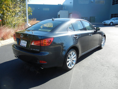 lexus is 250 2010 dk  gray sedan awd gasoline 6 cylinders all whee drive automatic 55448