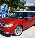 ford flex 2012 red wagon limited gasoline 6 cylinders front wheel drive 6 speed automatic 76205