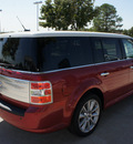ford flex 2012 red wagon limited gasoline 6 cylinders front wheel drive 6 speed automatic 76205