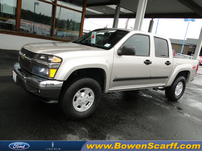chevrolet colorado 2008 gold lt gasoline 5 cylinders 4 wheel drive 4 speed automatic 98032