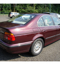bmw 5 series 1997 red sedan 528i gasoline 6 cylinders rear wheel drive 4 speed automatic 07060