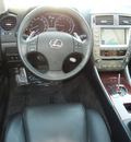 lexus is 250 2008 black sedan awd navi gasoline 6 cylinders all whee drive automatic 55448