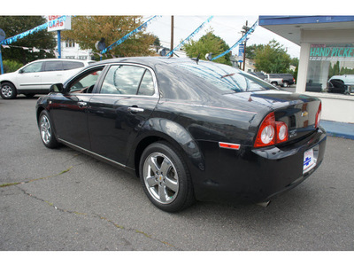 chevrolet malibu 2008 black sedan ltz gasoline 4 cylinders front wheel drive automatic 07507