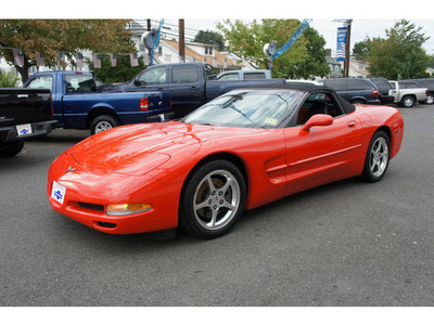 chevrolet corvette 2004 red gasoline 8 cylinders rear wheel drive automatic 07507