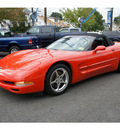 chevrolet corvette 2004 red gasoline 8 cylinders rear wheel drive automatic 07507