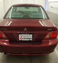 mitsubishi galant 2002 red sedan es gasoline 4 cylinders front wheel drive automatic 44060